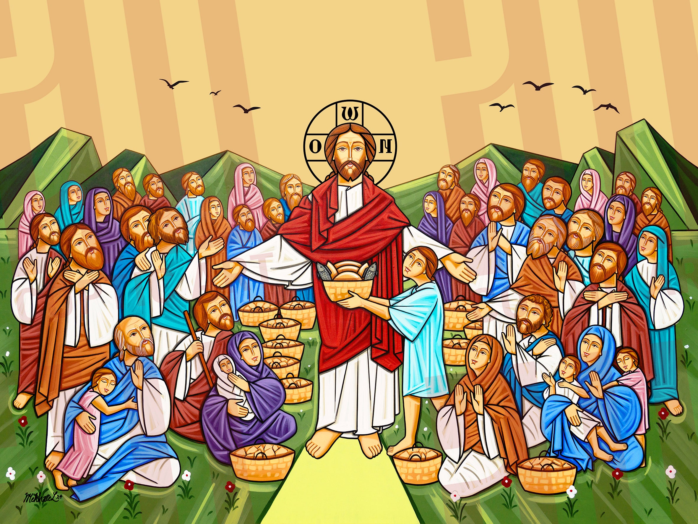 Feeding the multitude 2