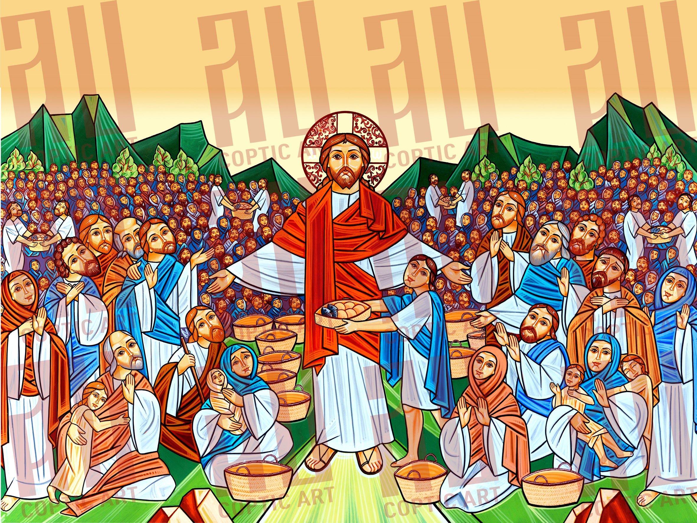 Feeding of Multitude 1