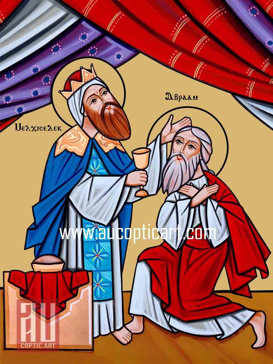 Melchizedek and Abraham image 0