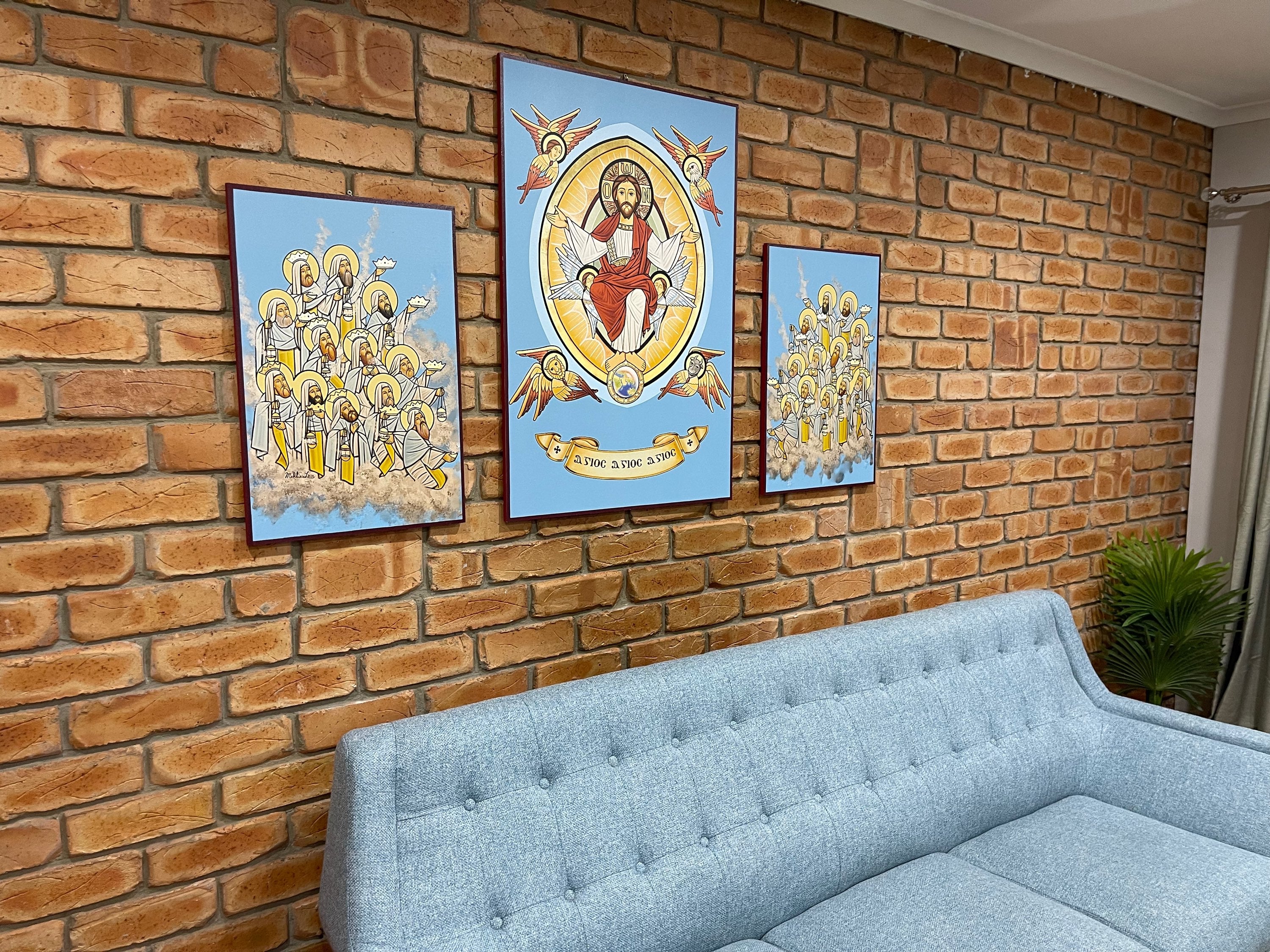 Three pieces Icon / The Heaven image 2