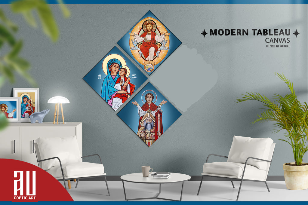 Set of 3 Modern Tableau #1 image 1
