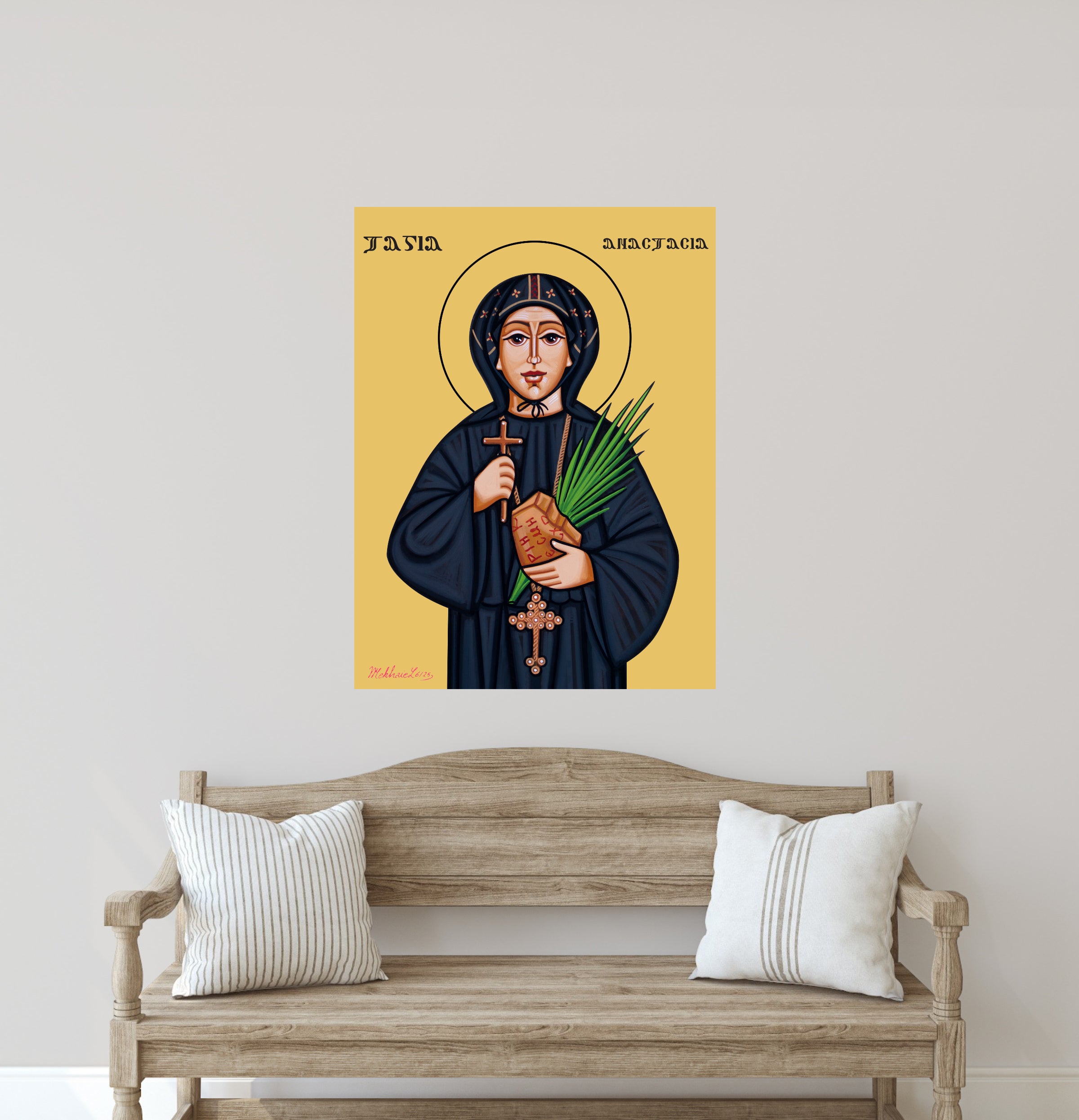 St Anastasia the nun image 0