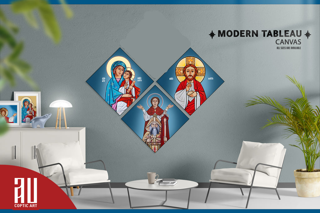 Set of 3 Modern Tableau #2 image 0